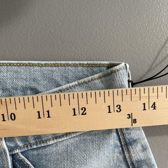 Edwin Jeans Womens 26 Light Wash Marli Straight USA Stretch Denim EW2101DTR - Picture 12 of 14